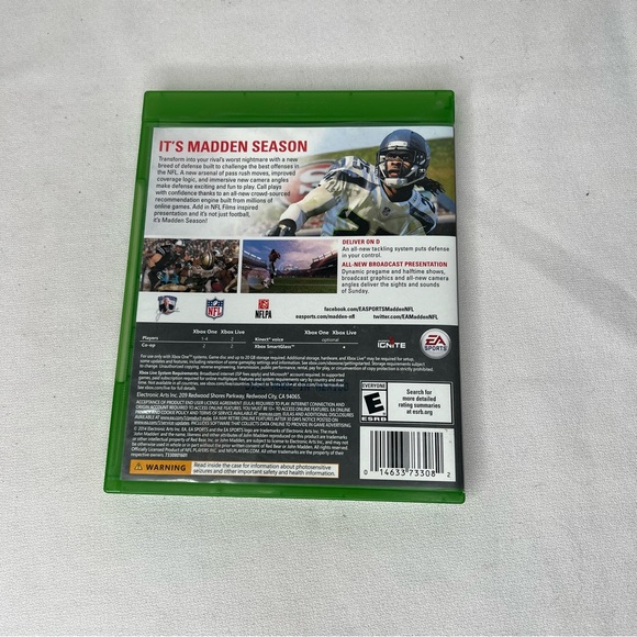 Madden NFL 15 Microsoft Xbox One, 2014. - Picture 3 of 5
